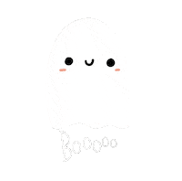 Ghost Boo Sticker