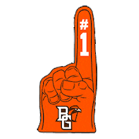 bgsufalcons ayziggy Sticker by Bowling Green State University