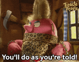 Obey Me Stop Motion GIF by Fire Mountain Productions