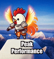 Peak Performance Mountain Climbing GIF by Zorooster