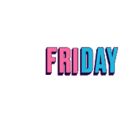 friends friday Sticker by Frizzé