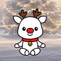 awaii Rentier mit Glöckchen – Christmas Reindeer G