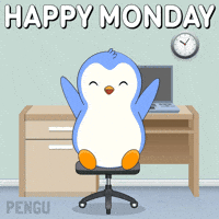 Monday Morning Penguin GIF by Pudgy Penguins