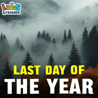 Happy New Year Countdown GIF by Lucas and Friends by RV AppStudios