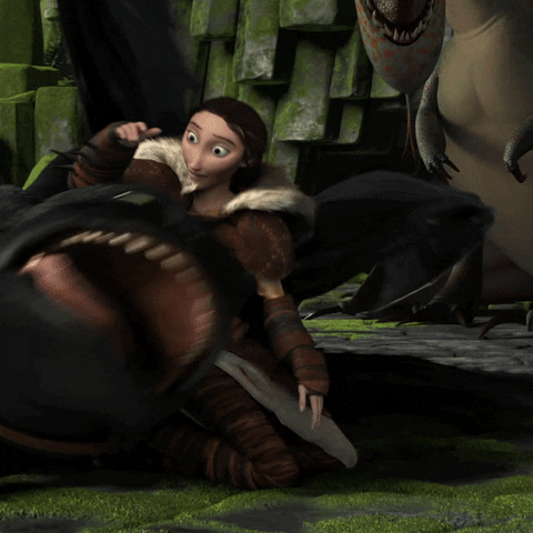 fun mom GIF by How To Train Your Dragon