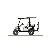 tmrmaquinaria golf tina tmr brute Sticker