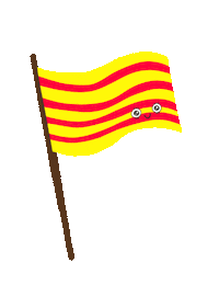 ElisaBasilisa valencia bandera terreta figa Sticker