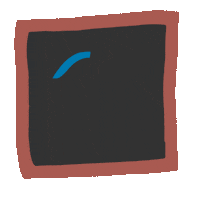 castleandcubby play blackboard castle and cubby castleandcubby Sticker