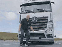 daimlertrucks lets go driver letsgo mercedes GIF