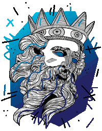 wetmiami club miami restaurant greek Sticker