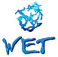 wetmiami club miami restaurant wet Sticker