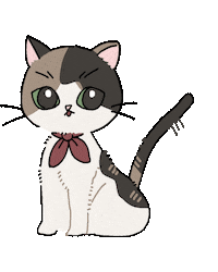 Cat ねこ Sticker