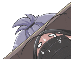 Scared Bug Sticker by Jin