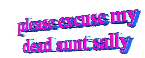 3d pink Sticker by AnimatedText