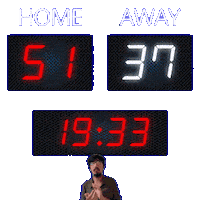 37 Away Sticker
