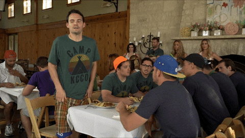 Excited Food Fight GIF by theCHIVE