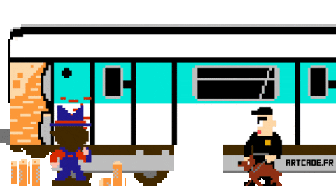 Train Spray Sticker by Art'cade