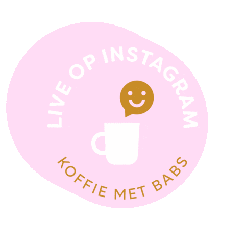 Koffiemetbabs Sticker by studioBABS