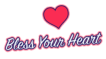 blessyourheart Sticker by The Millennial Homemakers Podcast