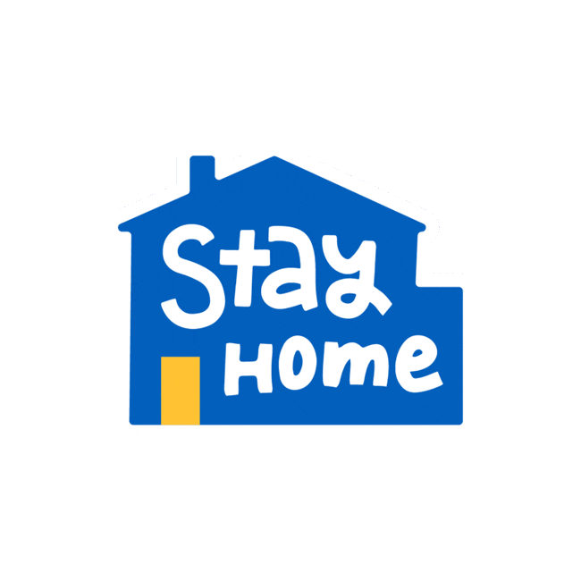 Stay Home United Kingdom Sticker by Cabinet Office