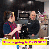 Explosion Cooking GIF by AwesomenessTV