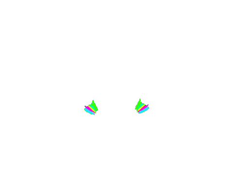 rainbow eyes Sticker by Lena