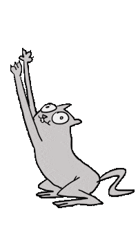 Cat Ytram Sticker by Hombre_McSteez