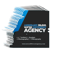 weredifferentagency music agency artists weredifferentagency Sticker