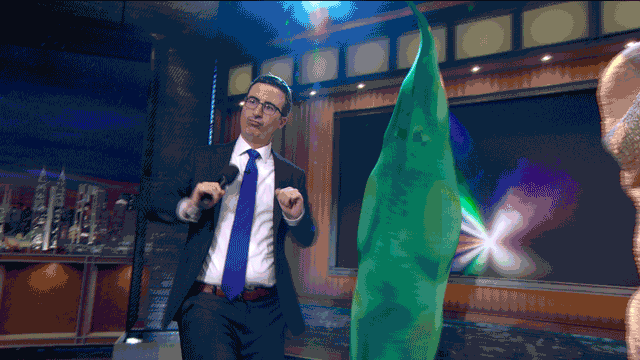 john oliver chicken dance GIF by Last Week Tonight with John Oliver