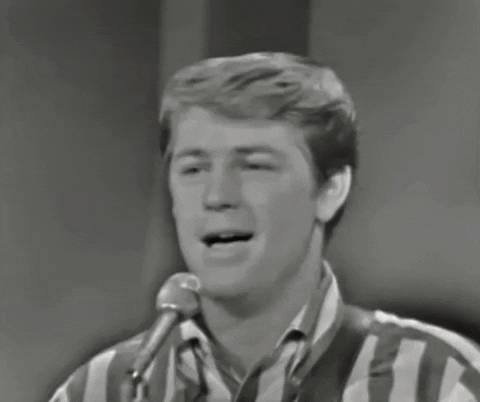 Volreb04 the beach boys brian wilson i get around the ed sullivan show GIF