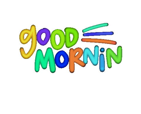 Good Morning Sticker by AlwaysBeColoring
