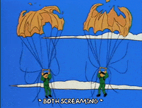 season 6 parachute GIF