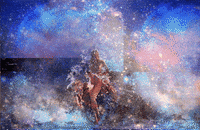 sparkling water swimming GIF by Re Modernist