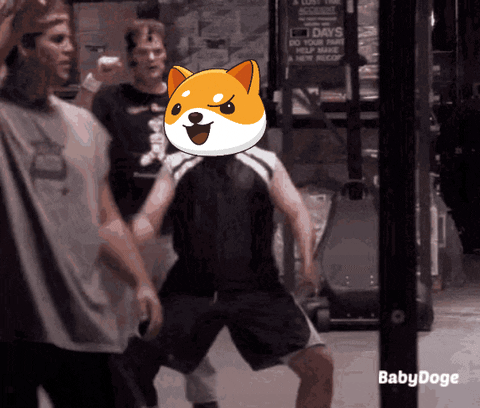 Lets Go Money GIF by Baby Doge Coin