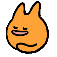 Sleepy Cat Sticker