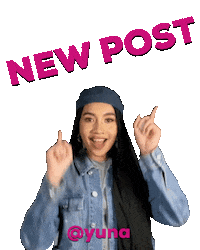 New Post Sticker by Yuna