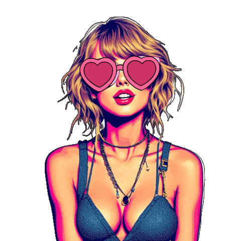 Taylor Swift Love Sticker