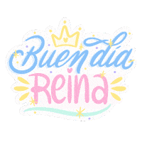 Good Day Queen Sticker by Wondertrazo