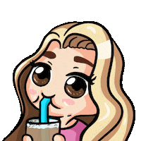 Boba Tea Food Sticker by Ellienka