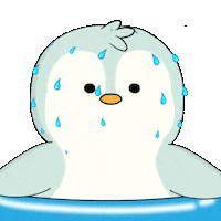 Scared Summer Sticker by Pudgy Penguins