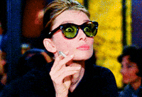 Audrey Hepburn Reaction GIF