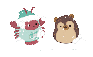 Christmas Snow Sticker by Squishmallows