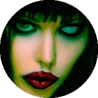 Alice Glass Sticker by Astra Zero