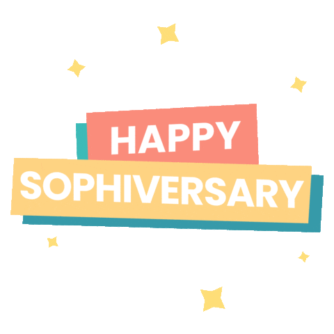 Happy Anniversary Sticker by sophiinc