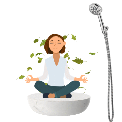 pfisterlatam water peace yoga bath Sticker