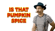 Pumpkin Spice Starbucks Sticker by Sethward