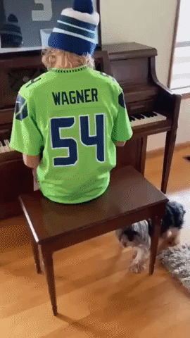 Seattle Seahawks Fan Plays Piano Rendition of NFL Theme Song