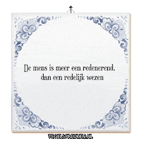 Wijsheid Analyse Sticker by Tegelspreuken.nl