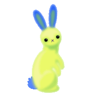 bunny Sticker by FEMOJI