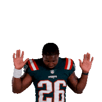Sony Michel Football Sticker by New England Patriots